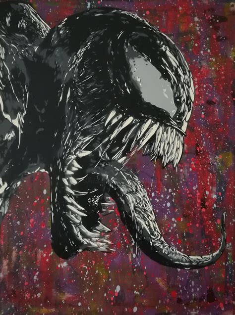 Venom Painting Ubicaciondepersonascdmxgobmx