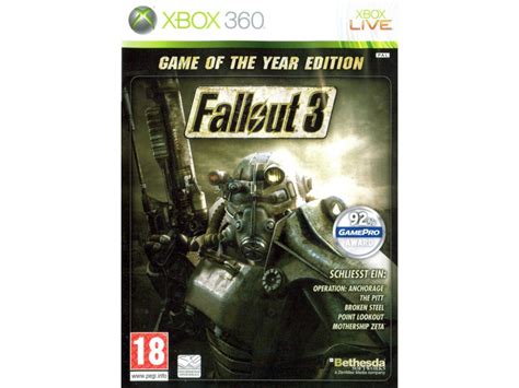 Xbox 360 Fallout 3 Game Of The Year Edition Gamershousecz