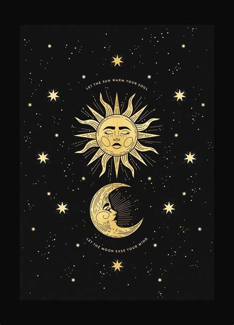 Sunmoon Celestial Art Moon Art Art Wallpaper