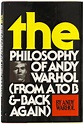 Andy Warhol, "The Philosophy Of Andy Warhol (From A To B & Back Again ...