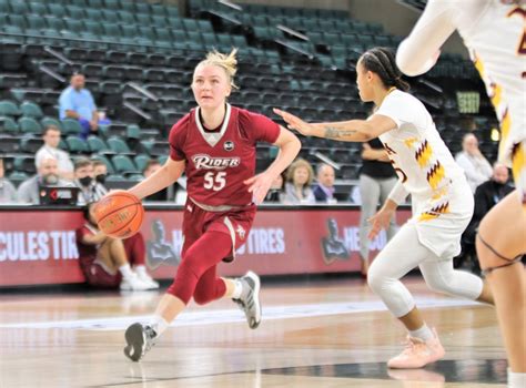 rider women s basketball falls in first round of maac tournament to iona trentonian
