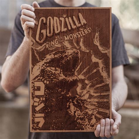 beautiful laser engraved wooden posters by spacewolf ltd