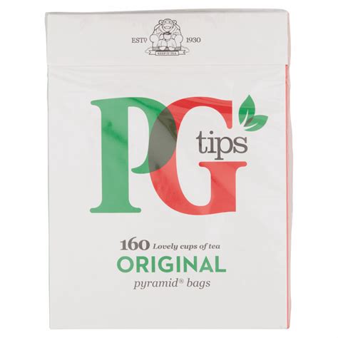 Pg Tips 160s Pyramid Teabags 464g By British Store Online