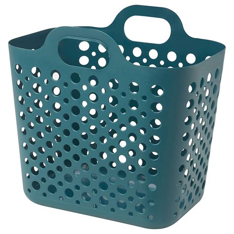 Slibb Flexible Laundry Basket Turquoise 24 L 6 Gallon Ikea