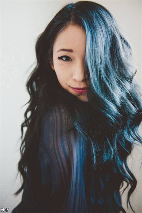 It also depends on what type of color you're going for. Dark Blue Black Hair Tumblr 2015-2016 | Fashion Trends ...