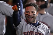 Where might Jose Altuve finish on the all-time hits leaderboard?