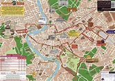 Roma Mapa - Mapa De Monumentos De Roma Y Otros Mejores Lugares Para ...