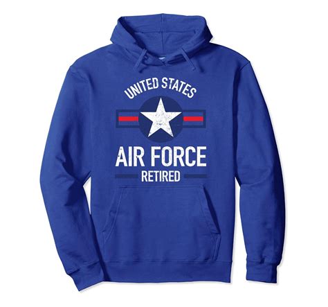 Usaf Retired Air Force Military Retirement T Hoodie 4lvs 4loveshirt
