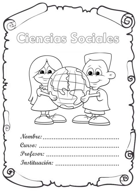 Mejores Portadas y Carátulas para Ciencias Sociales