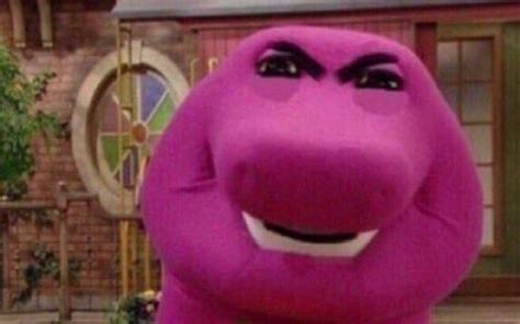 Barney Meme Face