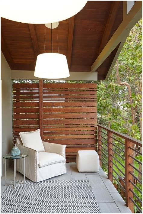 Decorate Your Balcony With Wood
