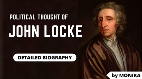 Political Thought Of John Locke Detailed Biography Upsc Political