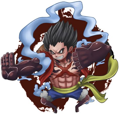 The Gallery For One Piece Luffy Gear 4