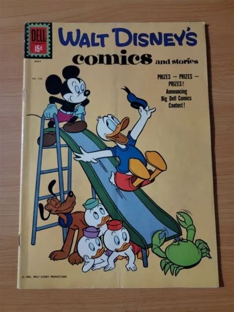 Walt Disney Comics And Stories 248 ~ Fine Fn ~ 1961 Dell Comics 1499 Picclick