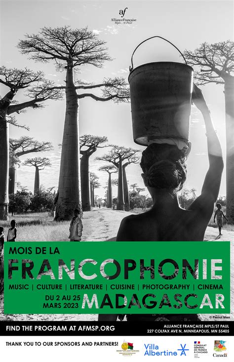 Mois de la Francophonie Bienvenue à Madagascar Alliance Francaise MSP