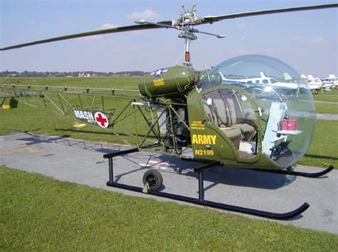 Bell 47 Mash Military Helicopter Helicopter Bell Helicopter