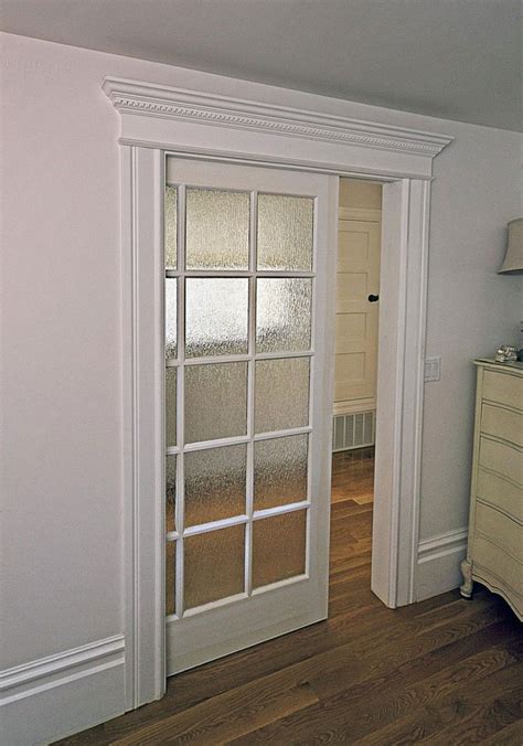 White Door Frame Glass Sliding Doors More Modern More Beautiful