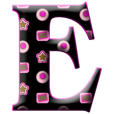 alfabeto decorativo alfabeto laço 5 png letras 44f