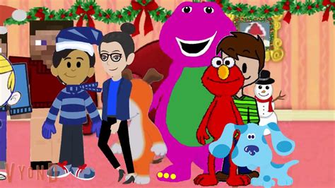 Barney Elmo And Blues Clues Happy Holidays Part 5 Youtube