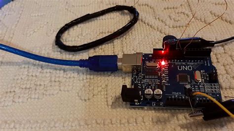 Arduino Minimal Metal Detector Prototype Demo YouTube