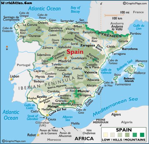 Mapas De Espanha Roteiros E Dicas De Viagem Map Of Spain Spain Map