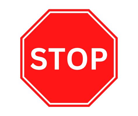 Red Stop Sign Printable Templates Free Pdf Downloads