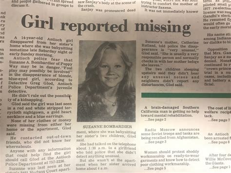 Editorial Technology Was Key To Solving Antioch Cold Case