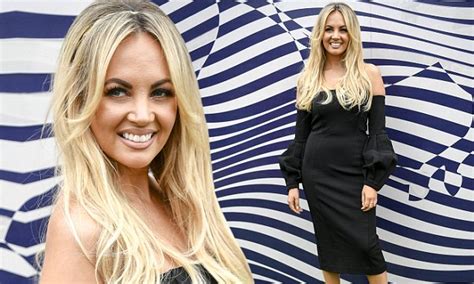 Samantha Jade Looks Sweet And Demure At The Everest Daily Mail Online