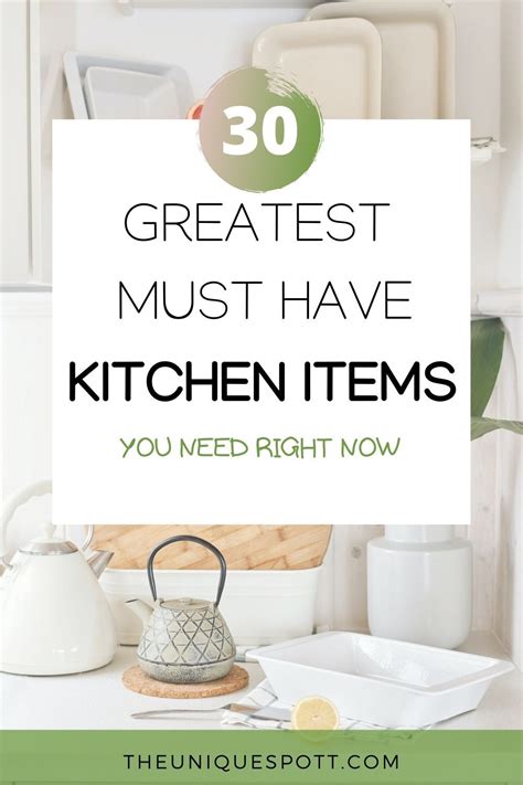 30 Greatest Must Have Kitchen Items You Need Right Now Must Have