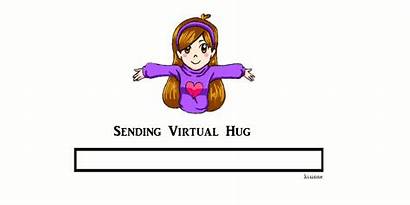 Hugs Virtual Gifs Animation Hug Heart Hurting