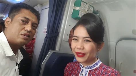 Selfie Dengan Pramugari Air Asia Dan Lion Air Youtube