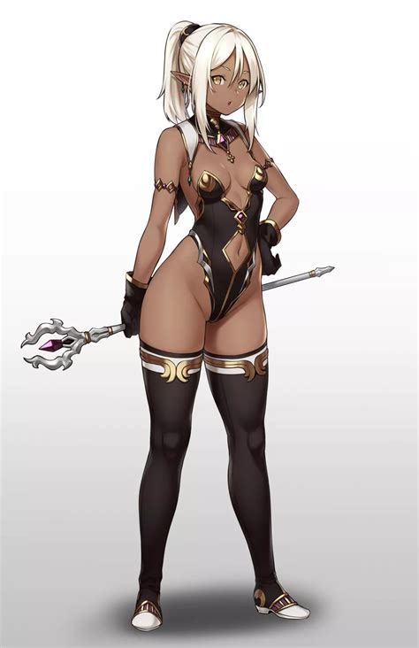 Dark Elf Houtengeki Original X Post From R Animebodysuits Nudes