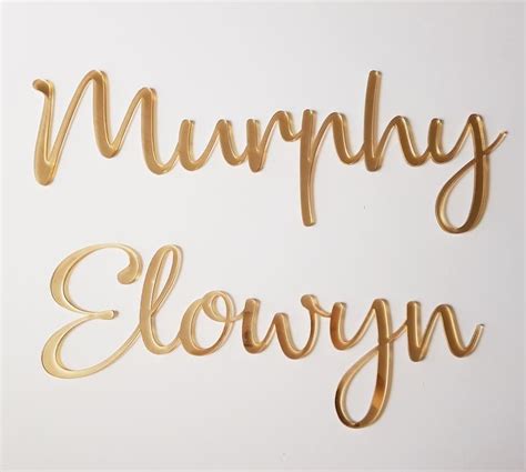 Large Decorative Acrylic Lettering For Walls And Backdrops Etsy