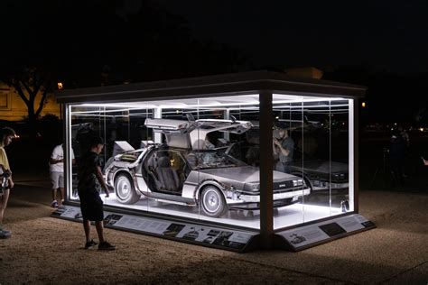Back To The Future Delorean Back In The Spotlight In Star Studded