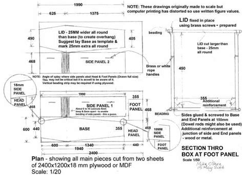 Wood Simple Casket Plans Blueprints Pdf Diy Download How