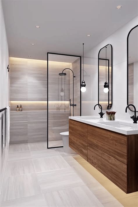 Modern Bathroom Design House Reconstruction