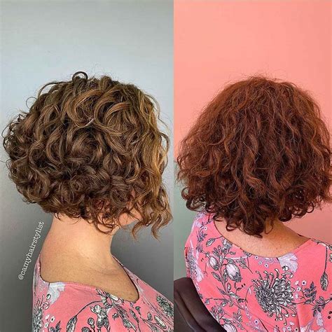 18 Stacked Short Curly Bob Haircuts To Enhance Your Natural Curls