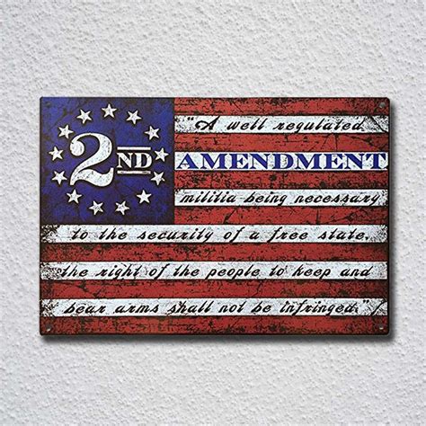 2nd Amendment Brand Vintage American Flag Usa Second 2a