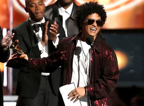 Bruno Mars 2018 Grammys Winning Streak Continues With