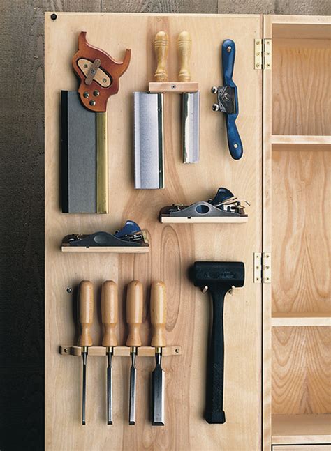 Wall Mounted Tool Storage Woodworking Project Woodsmith Plans