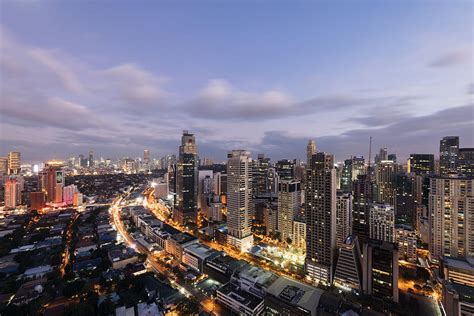 Makati City Skyline At Night Photograph By Roland Nagy Pixels