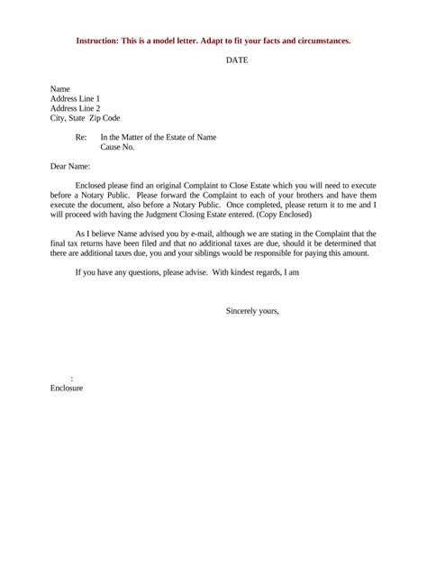 Sincerely Yours In Letter Sample Fill Out And Sign Online Dochub