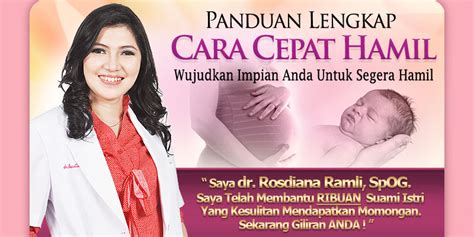 Cara agar cepat hamil yang pertama adalah mengetahui siklus haid dan masa subur. Cara Cepat Hamil & Tips Cepat Hamil - dr. Rosdiana Ramli, SpOG