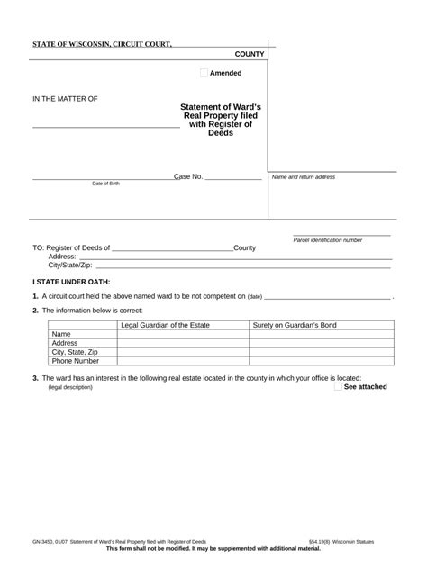 Wisconsin Property Deeds Form Fill Out And Sign Printable Pdf