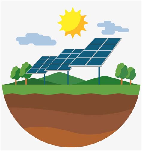 Solar Energy Vector Sticker Clipart Cartoon Set Of Solar Power Icons