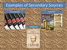 PPT - Primary and Secondary Sources PowerPoint Presentation, free ...