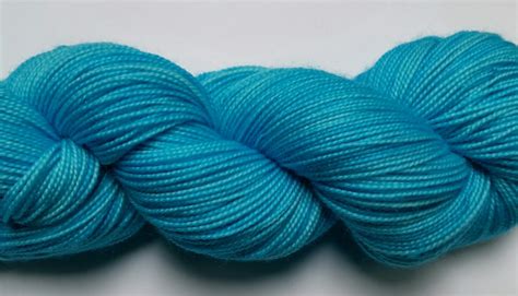 turquoise fingering wt merino