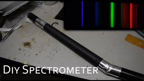 Build A Diy Spectrometer Using Diffraction Grating Youtube