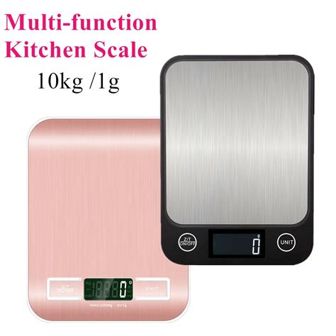 Electronic Digital Food Kitchen Scale Multifunction Measures Weight 高質