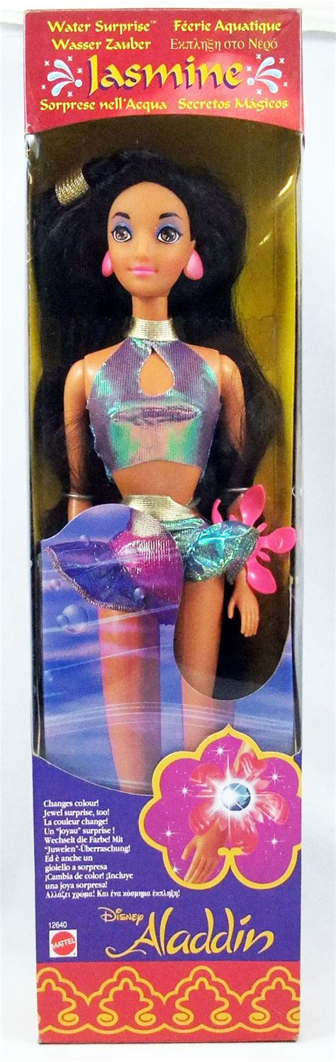 Aladdin Water Surprise Jasmine 11 Doll Mattel 1994 Ref 12640